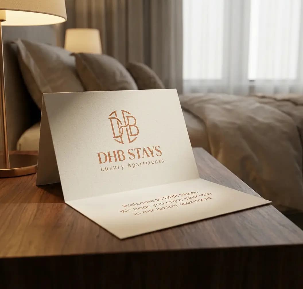 A warmly styled DHB Stays interior welcoming guests